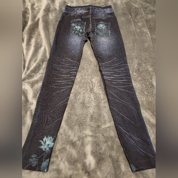 Faux Jean Leggings - Picture 4 of 6